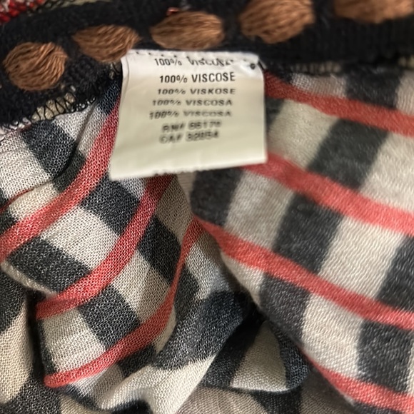 Anthropologie Conditions Apply Kynsa Embroidered Babydoll Tunic Top - S - Picture 15 of 16